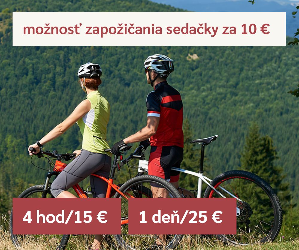 Prenájom, požičovňa bicyklov Orava, Námestovo